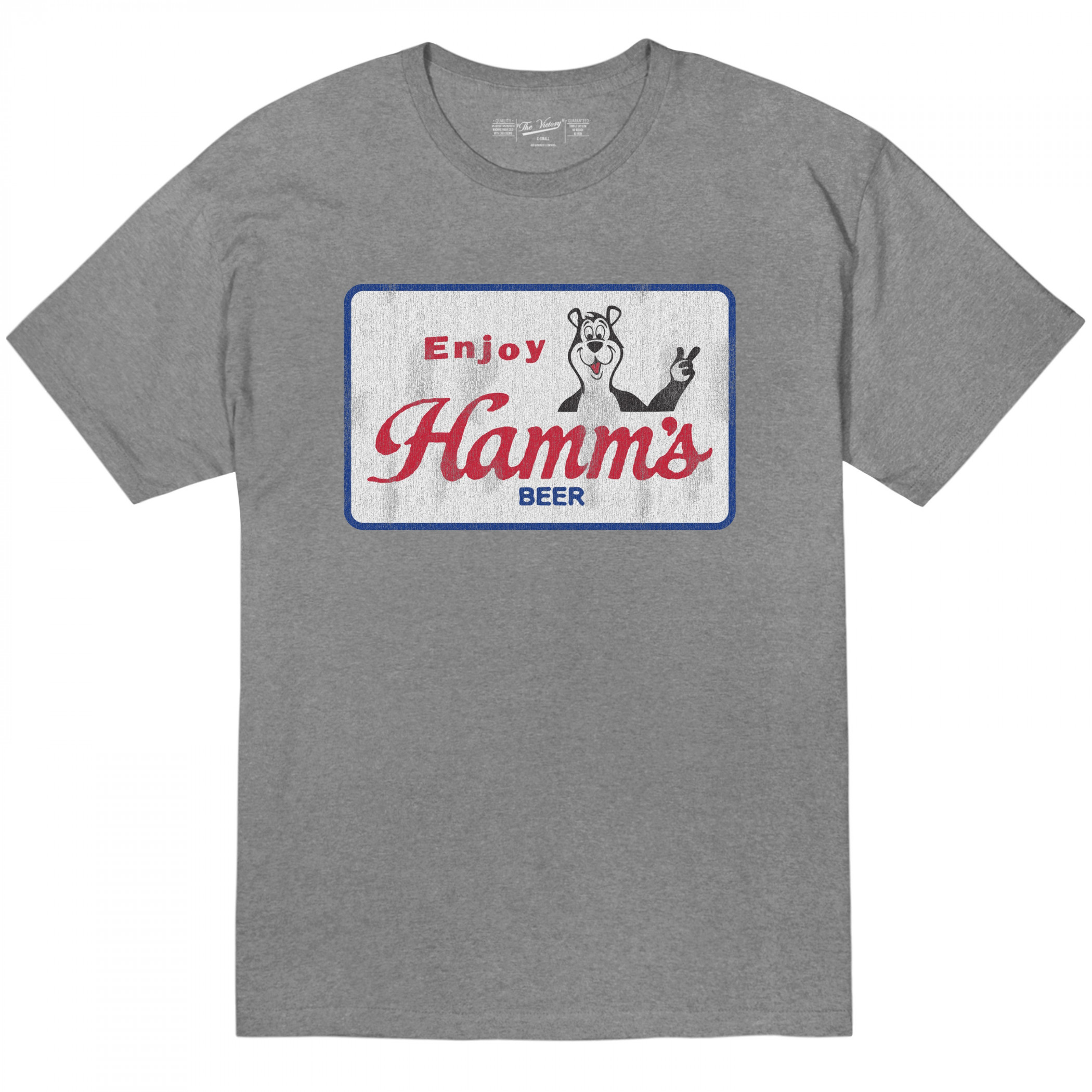 Hamm's Beer Enjoy Classic Logo Throwback Style T-Shirt
